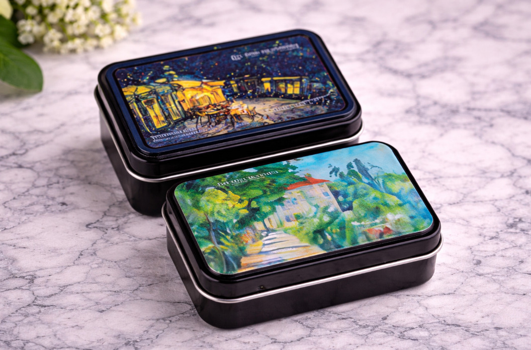 Rectangular Soap Boxes with offset printed designs