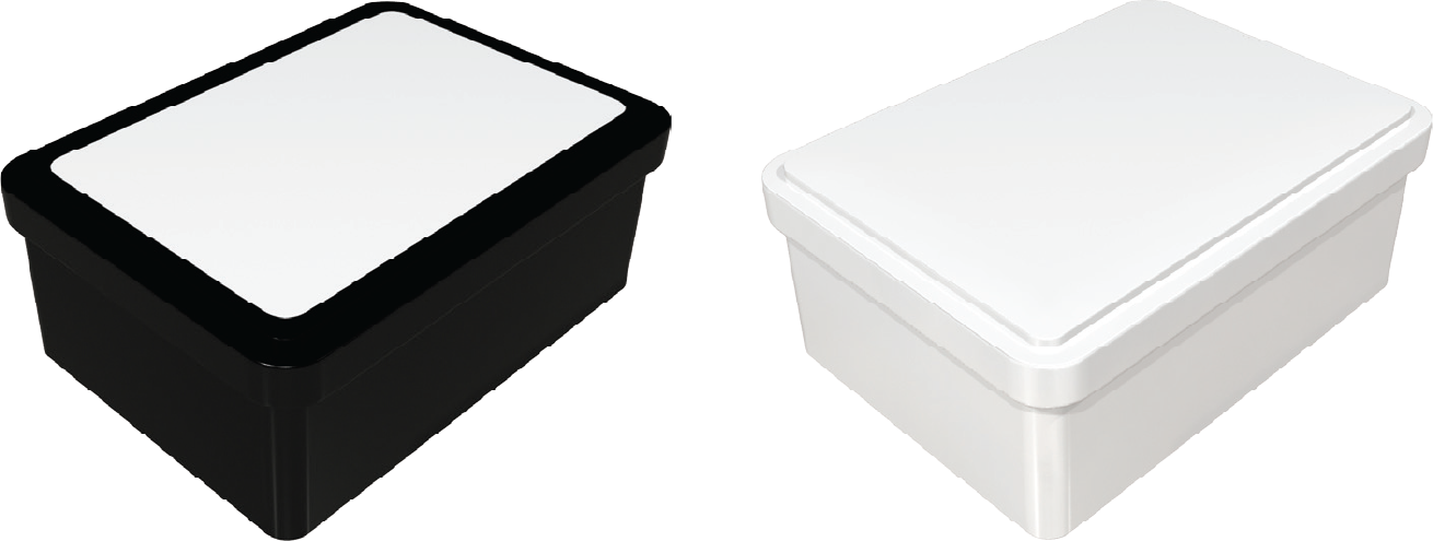 Black and white Petit Box variant